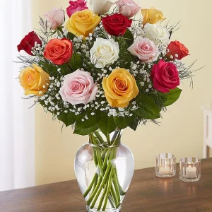 About Rose Elegance™ Premium Long Stem Assorted Roses